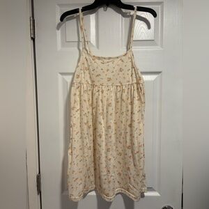 Floral Cream Dress